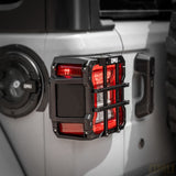 OMU Genesis Aluminum Taillight Cover For Jeep Wrangler JL