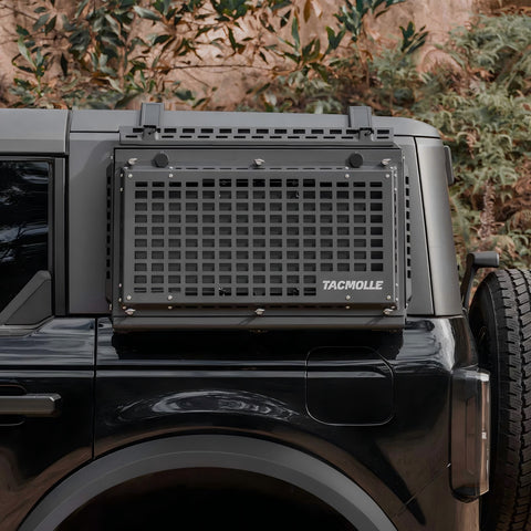 Tacmolle Side Window Storage Box with Concealed Table for Ford Bronco