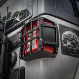 OMU Genesis Aluminum Taillight Cover For Jeep Wrangler JL