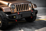 กันชนหน้าครบรอบ 10 ปี สำหรับ Jeep wrangler JK กันชนบาร์กระทิงจาก Maike Auto 