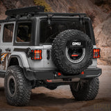 OMU Genesis Aluminum Taillight Cover For Jeep Wrangler JL