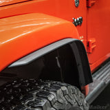 Maiker Extension Fender Trim With Rivet For Jeep Wrangler JK