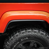 Maiker Extension Fender Trim With Rivet For Jeep Wrangler JK