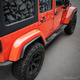 Maiker Extension Fender Trim With Rivet For Jeep Wrangler JK