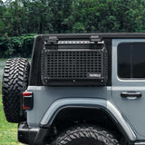 Tacmolle Multi-functional Rear Window Storage Box with Concealed Table For Jeep Wrangler JL Accessories