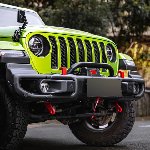 Maiker 10th Anniversary Front bumper With Corner For Jeep wrangler JL JT