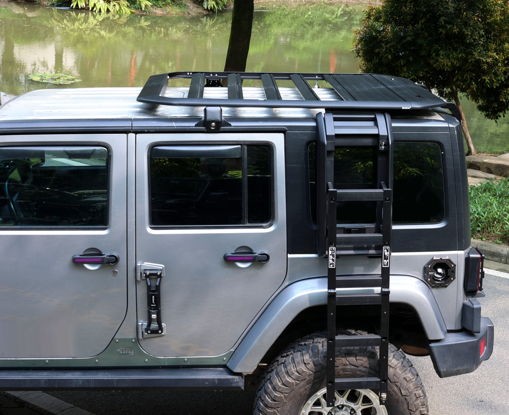 WS Roof Rack and Side Ladder for Jeep Wrangler JK/JL From Maiker ...