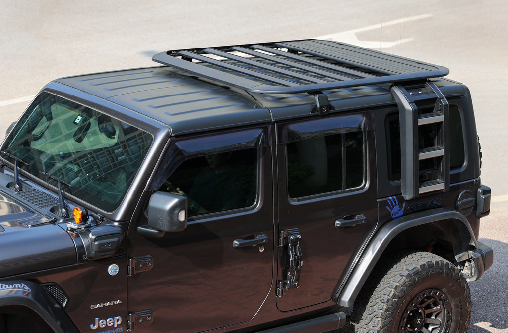 Ws Roof Rack And Side Ladder For Jeep Wrangler Jk Jl From Maiker 